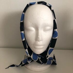 Vintage Casual Corner Silk Head Scarf